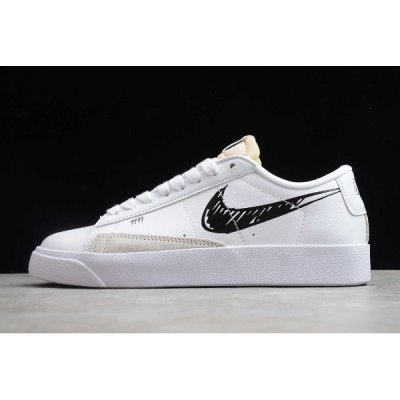 Nike Blazer Mid Qs Hh Beyaz / Siyah Kaykay Ayakkabı Türkiye - DNI8L4WJ